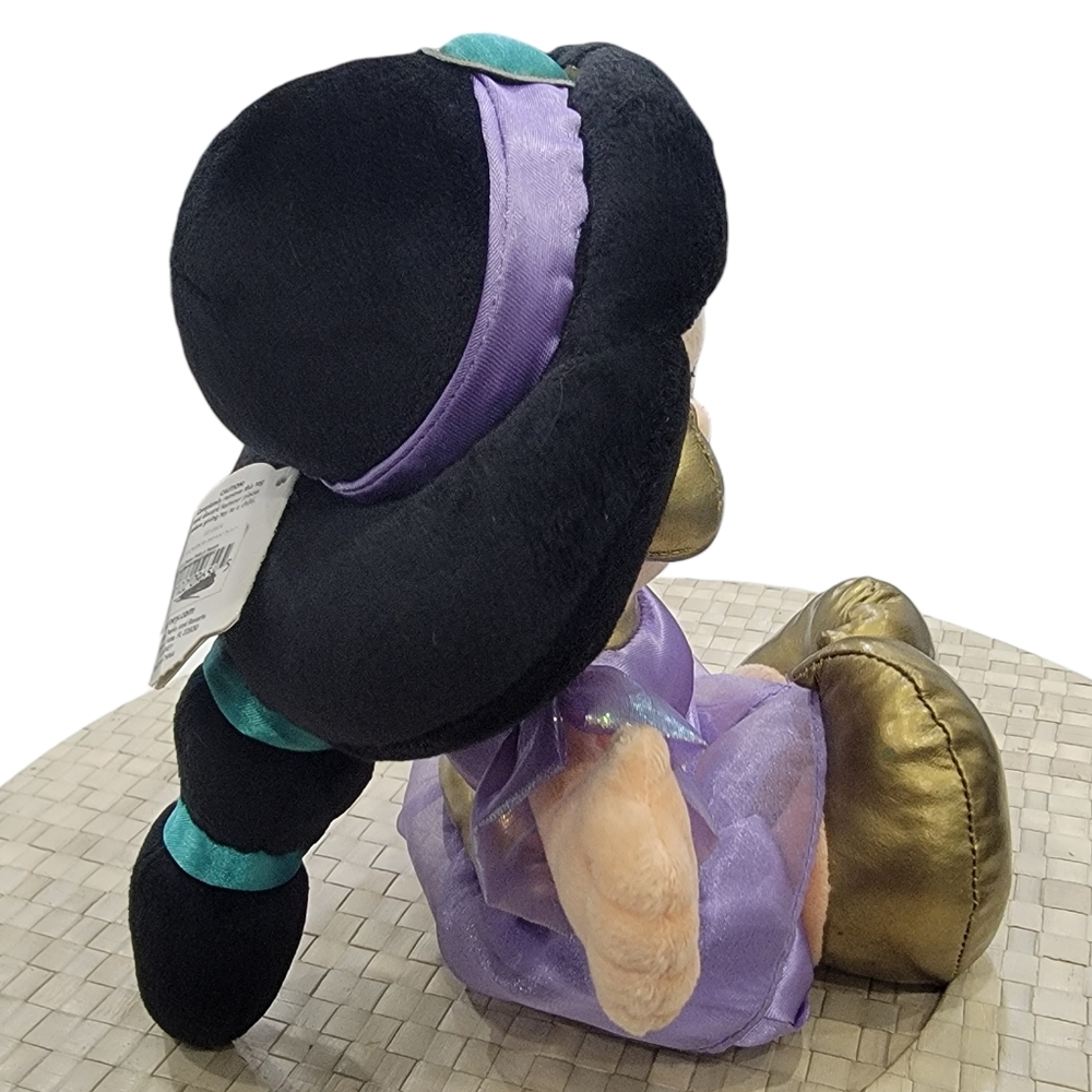 Disney Princess Jasmine 11” Plush Doll Soft Cuddly Aladdin Bean Bag Stuf… - Picture 4 of 13